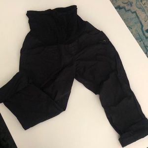 Black women’s maternity Capri pants